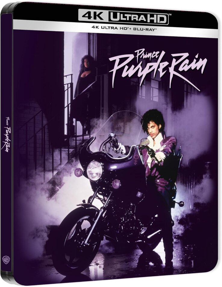 Purple Rain - Prince (1984) Édition Limitée, Steelbook, 4K Ultra HD + Blu-ray