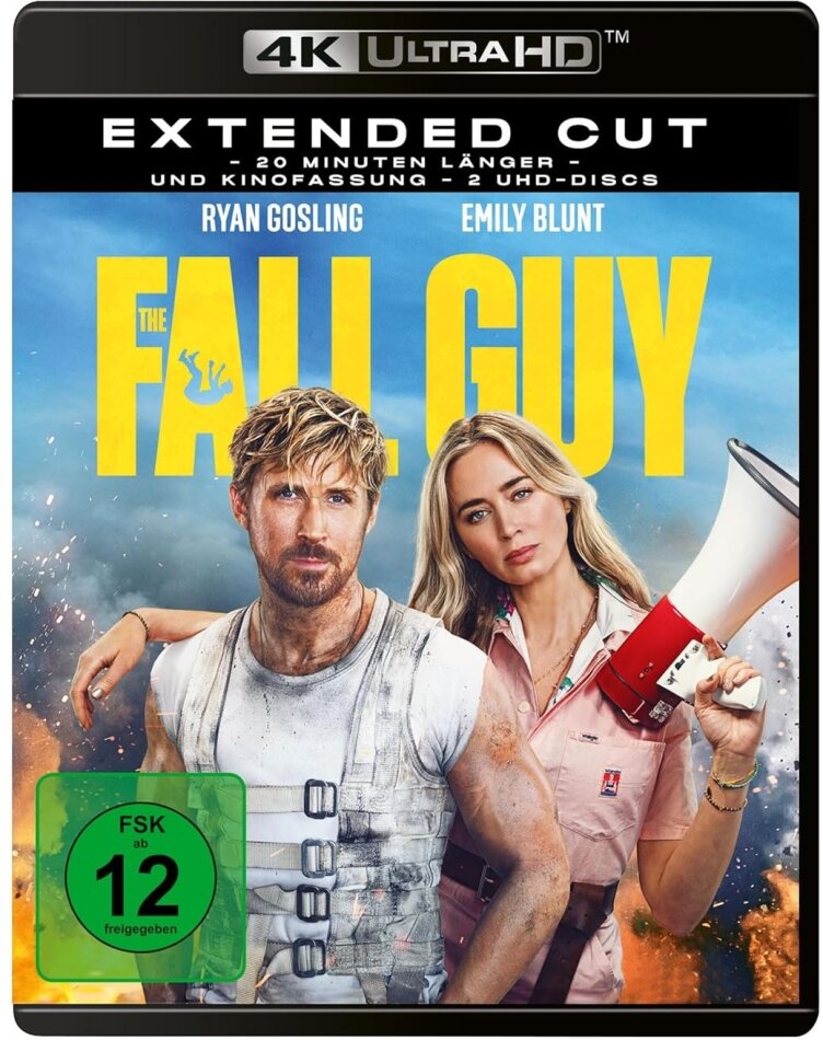 The Fall Guy (2024) Extended Edition, Kinoversion, 2 4K Ultra HDs