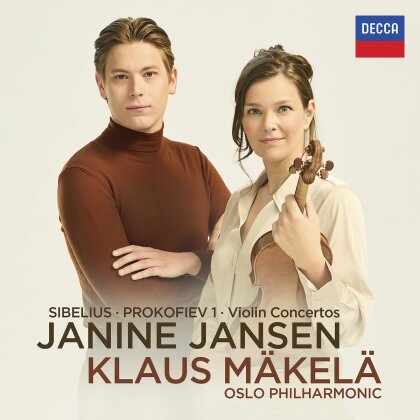 Jean Sibelius (1865-1957), Serge Prokofieff (1891-1953), Klaus M&auml;kel&auml;, Janine Jansen & Oslo Philharmonic - Sibelius: Violin Conerto - Prokofiev: Violin Con. No 1