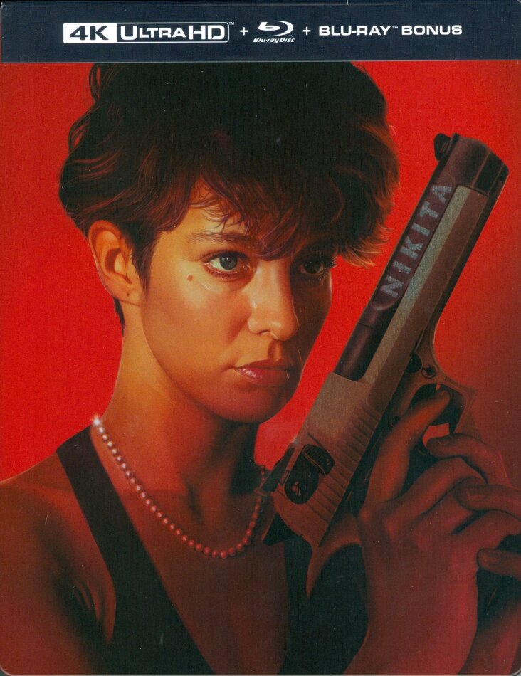 Nikita (1990) Édition Limitée, Version Restaurée, Steelbook, 4K Ultra HD + 2 Blu-ray
