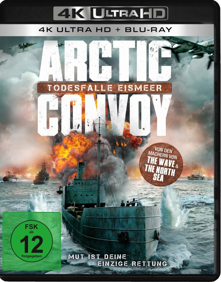 Arctic Convoy - Todesfalle Eismeer (2023) 4K Ultra HD + Blu-ray