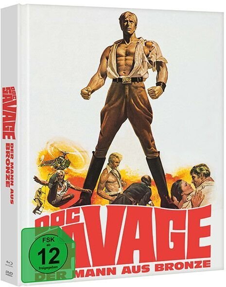 Doc Savage - Der Mann aus Bronze (1975) Mediabook, Blu-ray + DVD