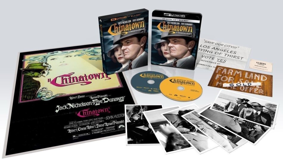Chinatown (1974) 50th Anniversary Collector's Edition, Limited Edition, 4K Ultra HD + Blu-ray