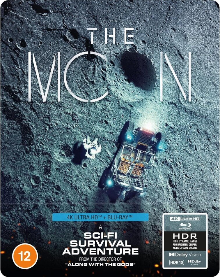 The Moon (2023) Limited Edition, Steelbook, 4K Ultra HD + Blu-ray