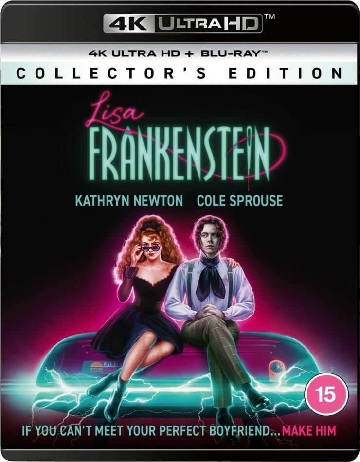 Lisa Frankenstein (2024) Collector's Edition, 4K Ultra HD + Blu-ray