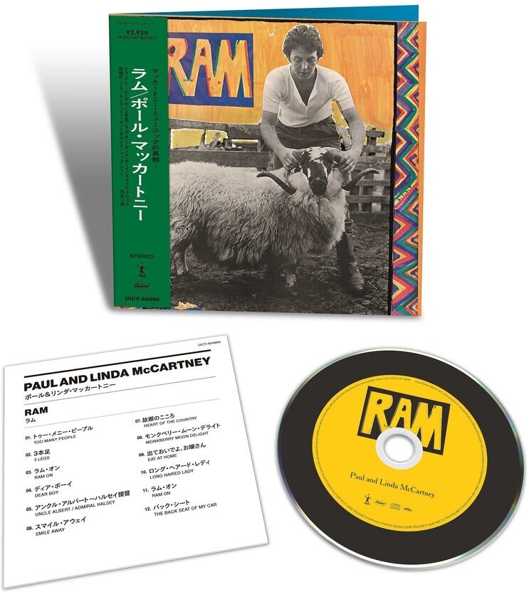Paul McCartney & Linda McCartney - Ram 2024 Reissue, Limited Edition