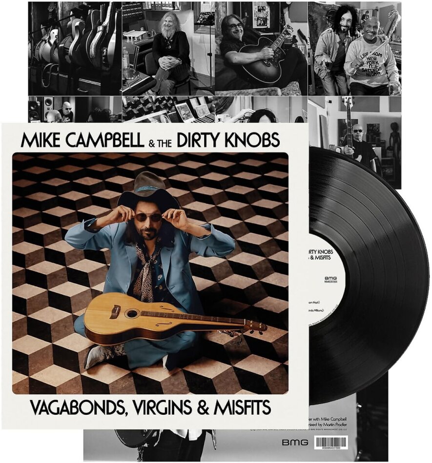 Mike Campbell (Tom Petty/Fleetwood Mac) & The Dirty Knobs - Vagabonds,Virgins&Misfits LP