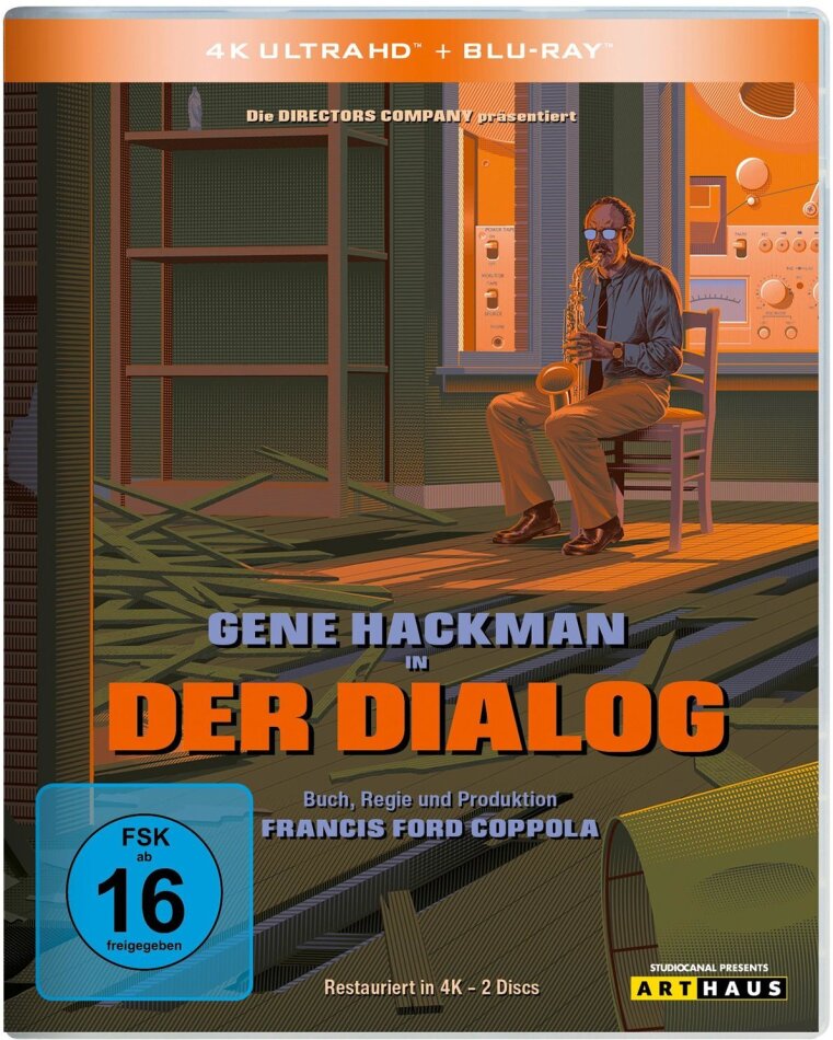Der Dialog (1974) Arthaus, 50th Anniversary Edition, Restaurierte Fassung, 4K Ultra HD + Blu-ray