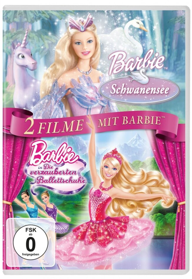 Barbie in: Schwanensee (2003) & Barbie in: Die verzauberten Ballettschuhe (2013) 2 DVDs