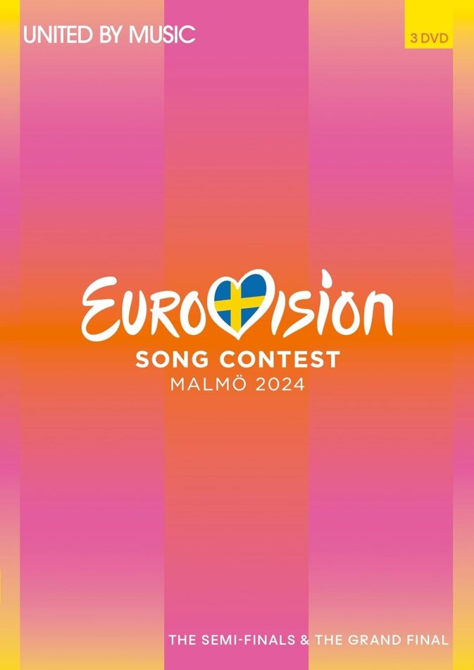 Various Artists - Eurovision Song Contest 2024 - Malmö 3 DVDs