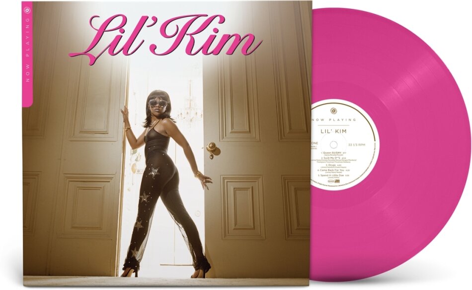 Lil Kim - Now Playing Rhino, Pink Vinyl, LP