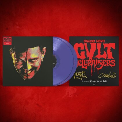 Salmo & Noyz - Cvlt - Hellraisers (Autografado, Limited Edition, Purple Vinyl, 2 LPs)