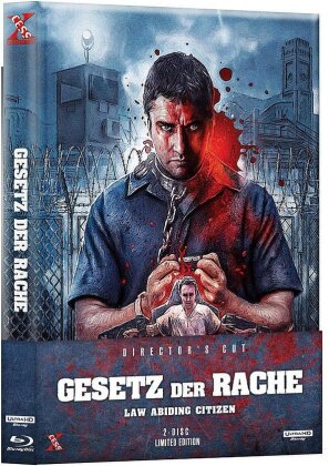Gesetz der Rache - Law Abiding Citizen (2009) (Wattiert, Director's Cut, Limited Edition, Mediabook, 4K Ultra HD + Blu-ray)