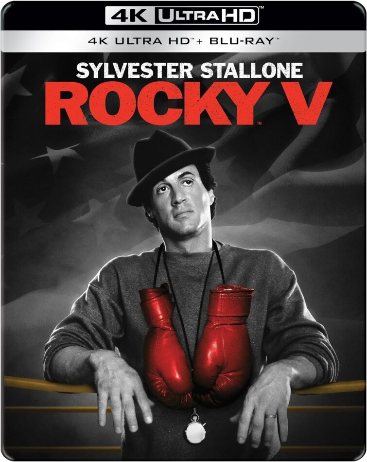Rocky 5 (1990) Limited Edition, Steelbook, 4K Ultra HD + Blu-ray