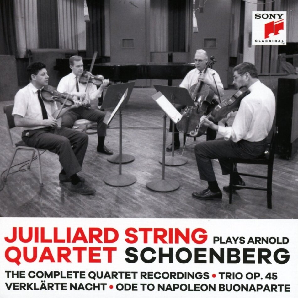 Juilliard String Quartet & Arnold Schönberg (1874-1951) - The Juilliard String Quartet Plays Schoenberg 7 CDs