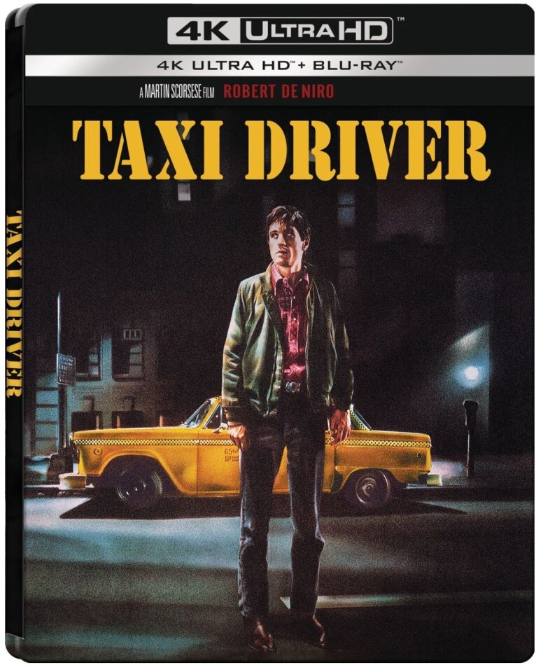 Taxi Driver (1976) Limited Edition, Steelbook, 4K Ultra HD + Blu-ray