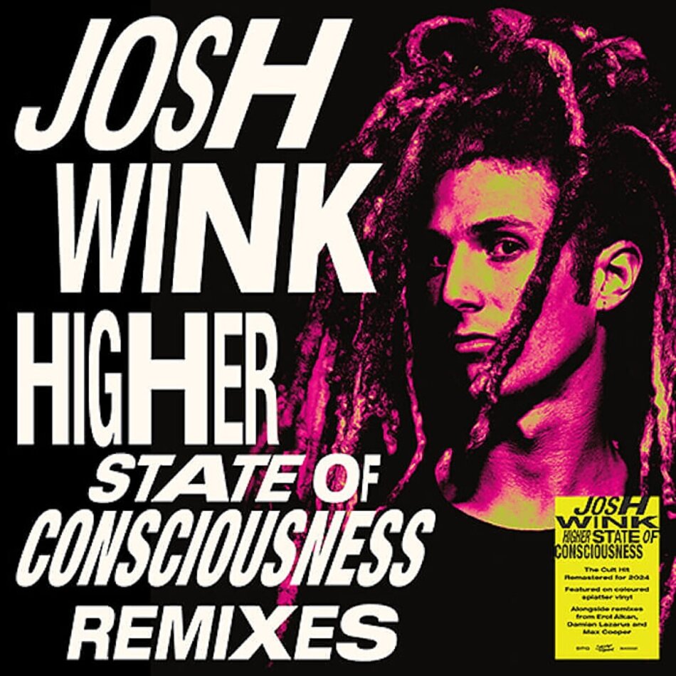 Josh Wink - Higher State Of Conciousness - Erol Alkan Remix 2024 Reissue, Strictly Rhythm, Limited Edition, Colored, 12" Maxi