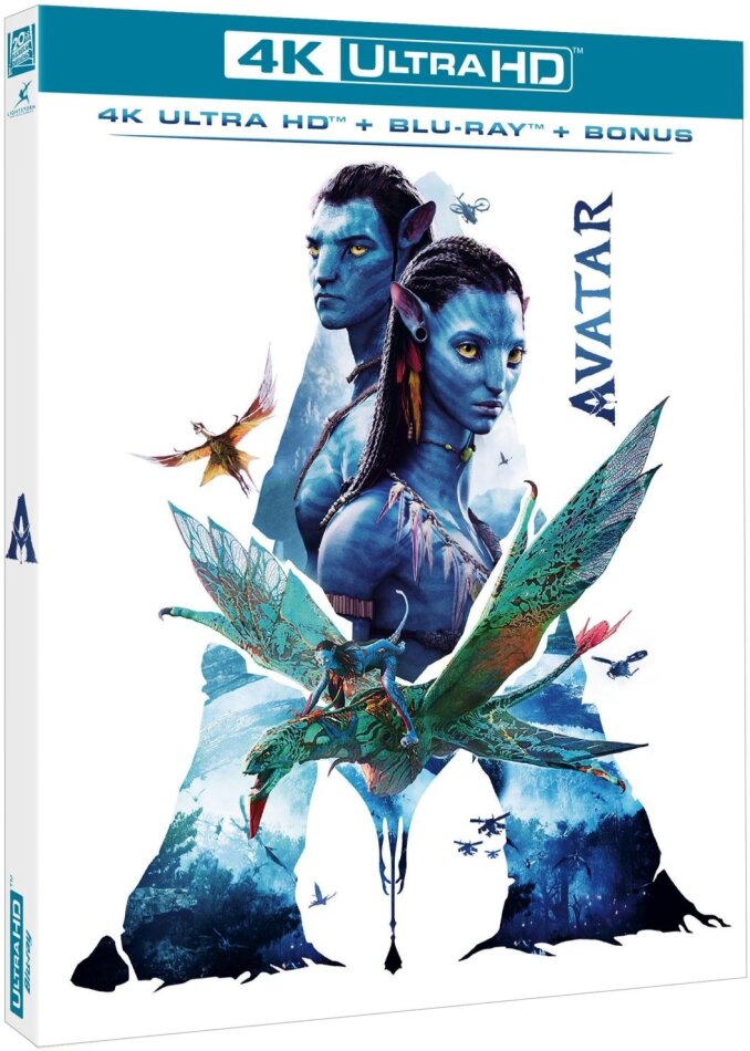 Avatar (2009) Neuauflage, Remastered, 4K Ultra HD + 2 Blu-rays