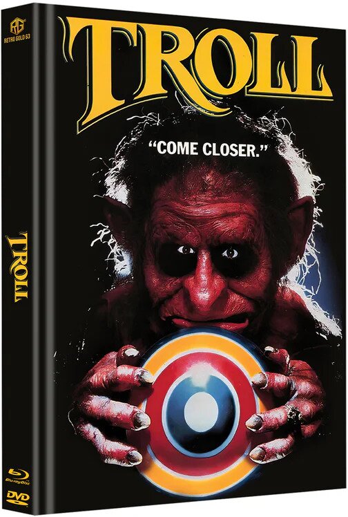Troll (1986) Cover B, Limited Edition, Mediabook, Blu-ray + DVD