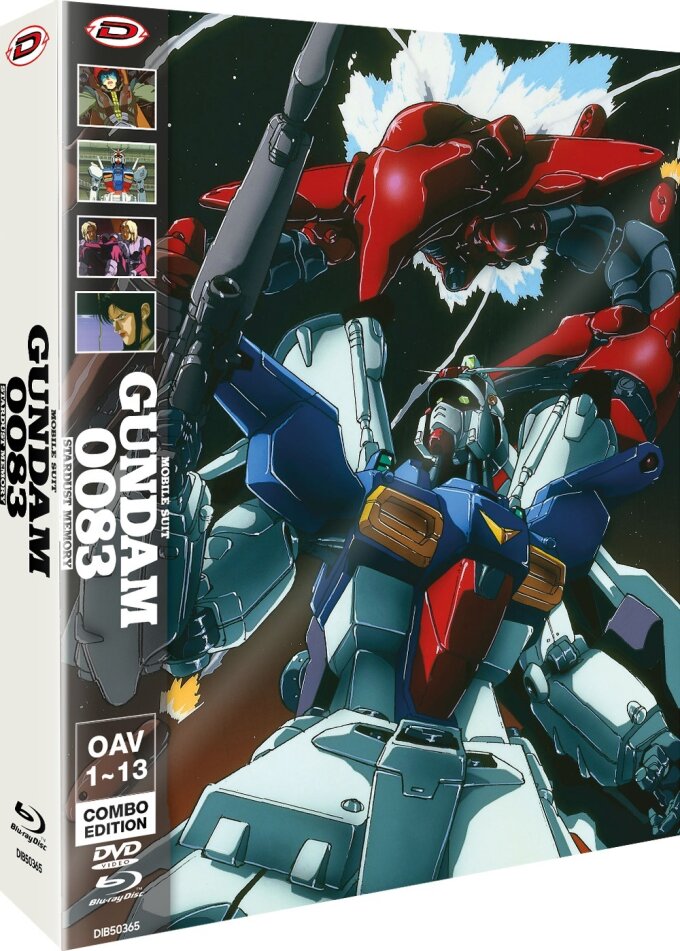 Mobile Suit Gundam 0083: Stardust Memory - OAV 1-13 Combo Edition, 3 Blu-rays + 3 DVDs