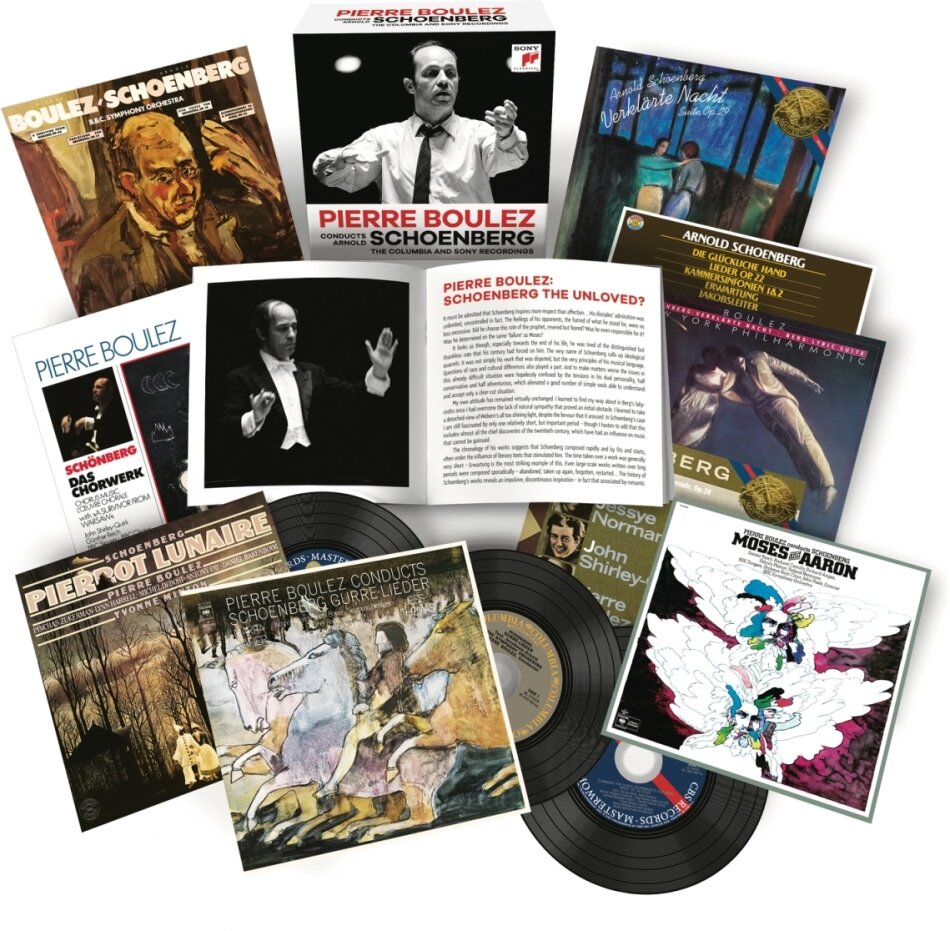 Pierre Boulez (*1925) & Arnold Schönberg (1874-1951) - Pierre Boulez Conducts Schoenberg 13 CDs