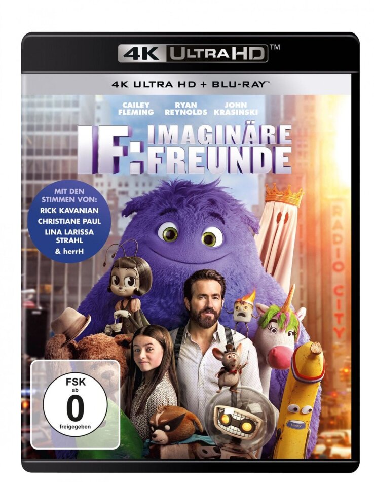 IF - Imaginäre Freunde (2024) 4K Ultra HD + Blu-ray