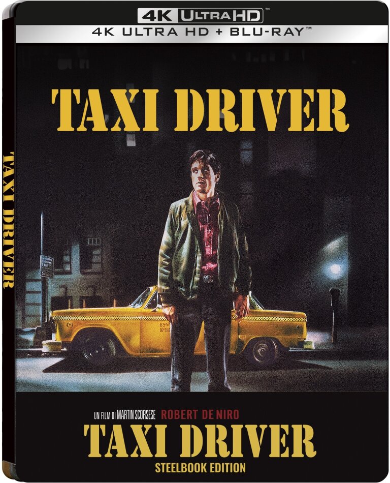 Taxi Driver (1976) Limited Edition, Steelbook, 4K Ultra HD + Blu-ray