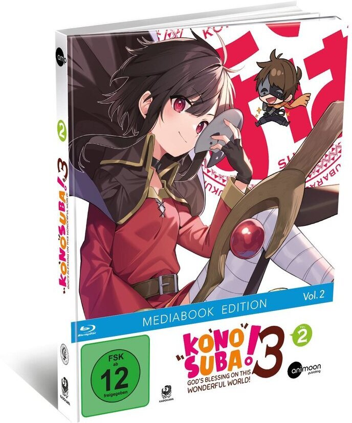 KonoSuba 3 - Staffel 3 - Vol. 2 Limited Edition, Mediabook
