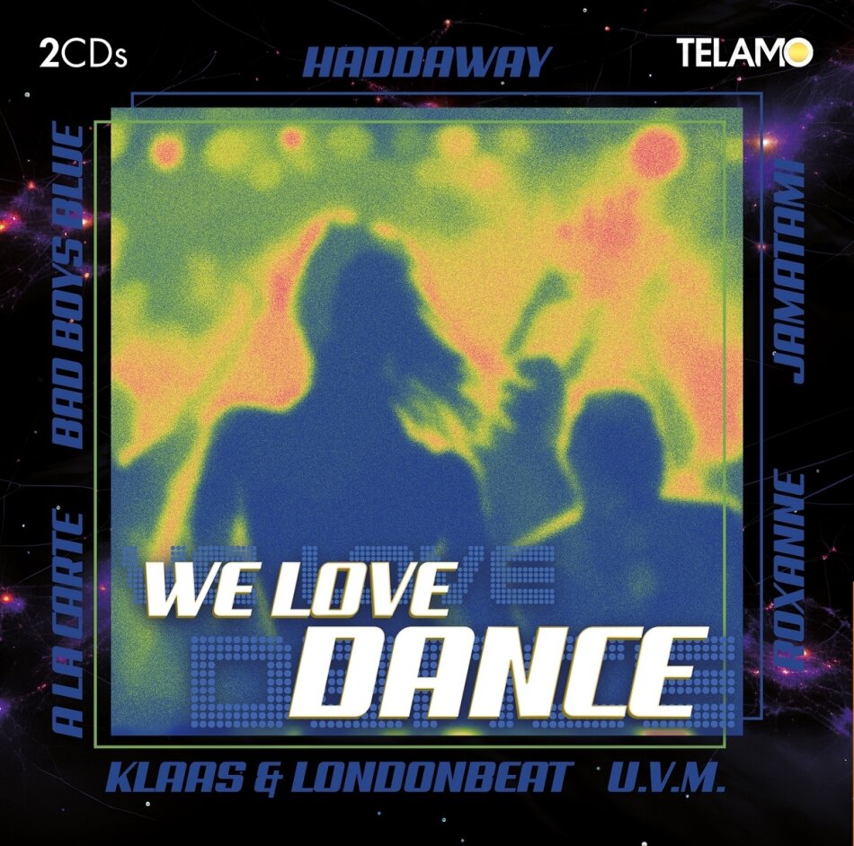 WE LOVE DANCE, Vol. 1 2 CDs
