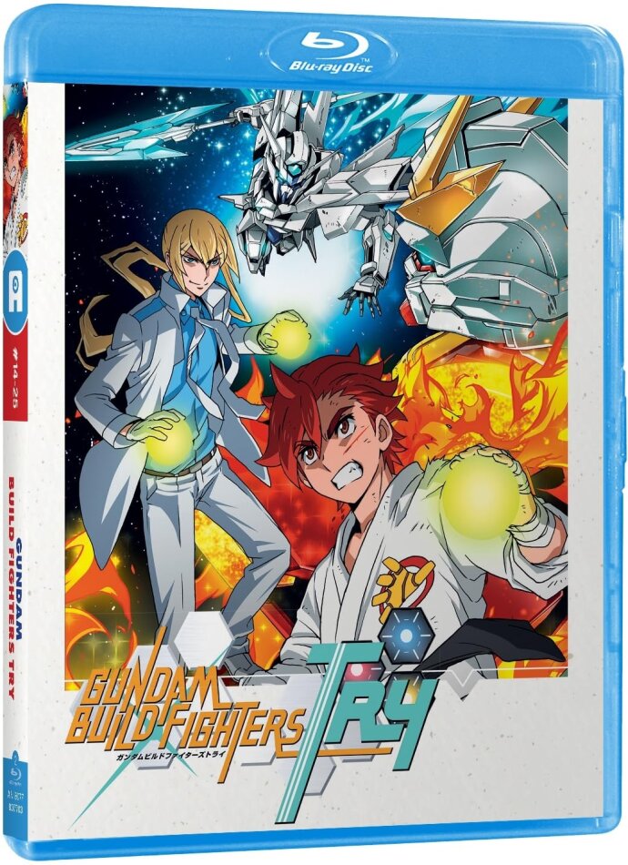 Gundam Build Fighters: Try - Complete Series - Part 2: Episodes 14-25 Limited Collector's Edition, 2 Blu-rays