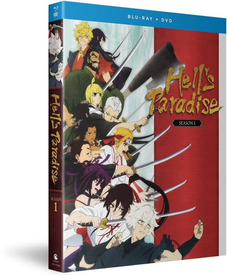 Hell's Paradise - Season 1 2 Blu-rays + 2 DVDs