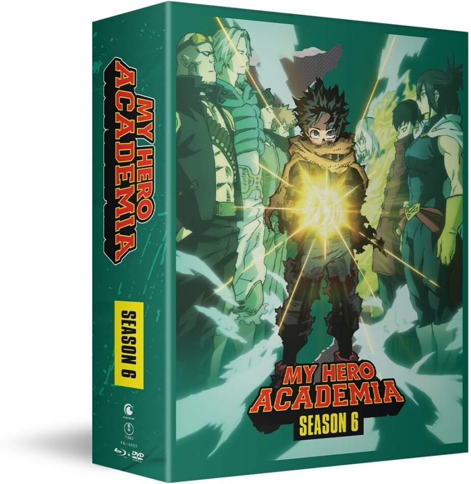 My Hero Academia - Season 6 - Part 2 Limited Edition, 2 Blu-rays + 2 DVDs