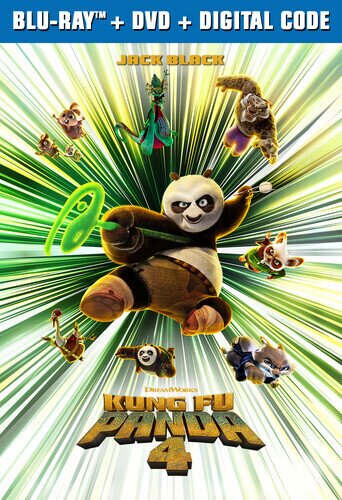 Kung Fu Panda 4 (2024) Blu-ray + DVD