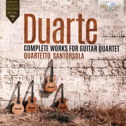 John William Duarte & Quartetto Sant&oacute;rsola - Complete Works For Guitar Quartet (2 CDs)