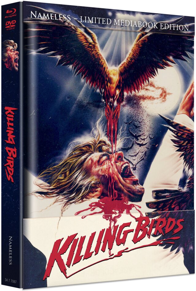 Killing Birds (1987) Cover B, Limited Edition, Mediabook, Blu-ray + DVD