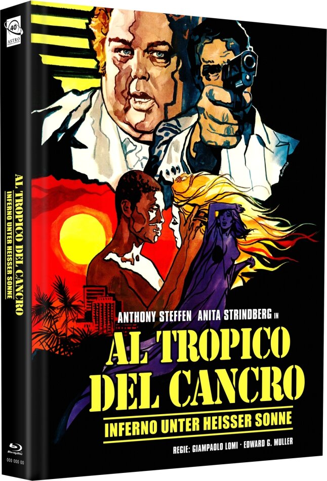 Al tropico del cancro - Inferno unter heisser Sonne (1972) Cover F, Limited Edition, Mediabook, Uncut, Blu-ray + DVD