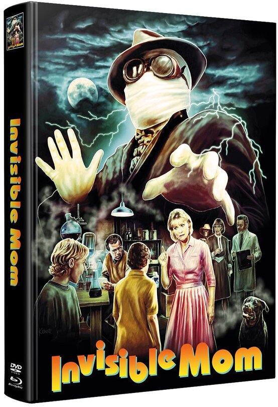 Invisible Mom (1997) Wattiert, Back to the 90s, Limited Edition, Mediabook, Blu-ray + DVD