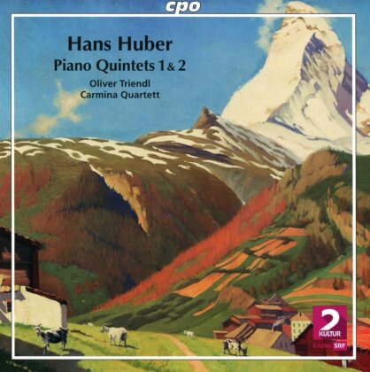 Hans Huber (1852-1921), Oliver Triendl & Carmina Quartett - Piano Quintets 1 & 2