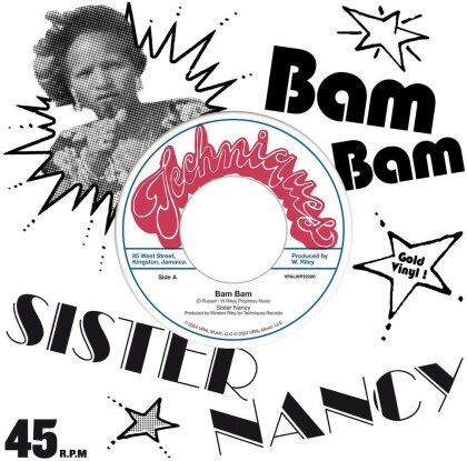Sister Nancy - Bam Bam / Stalag Riddim (Gold Colored Vinyl, 7" Single)