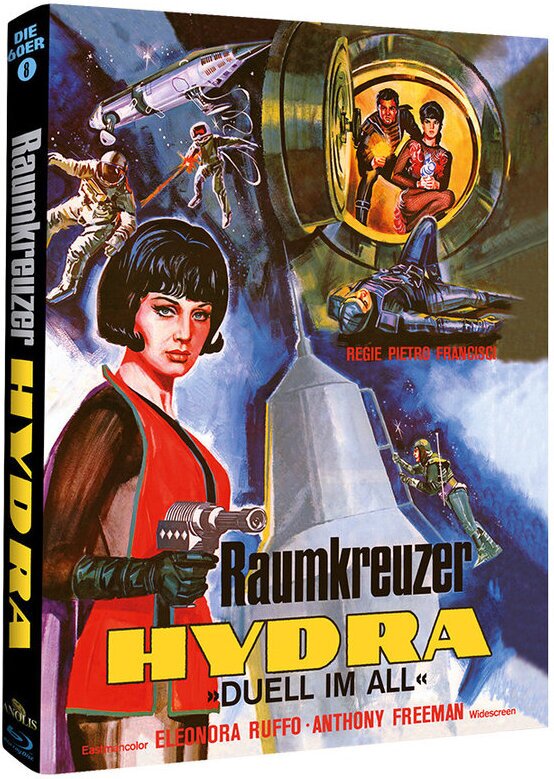 Raumkreuzer Hydra - Duell im All (1966) Cover A, Limited Edition, Mediabook, 2 Blu-rays