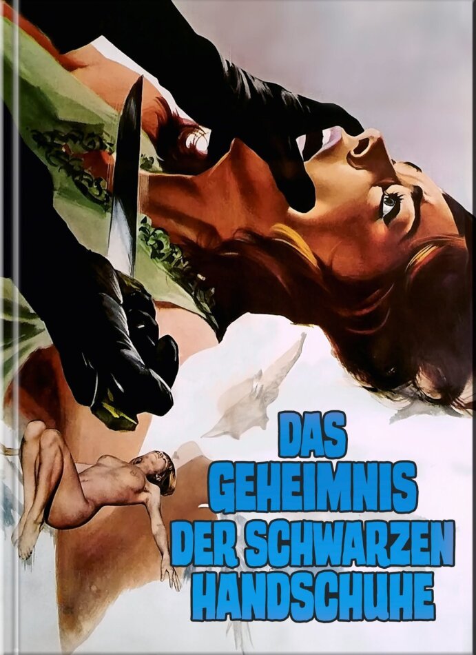 Das geheimnis der schwarzen Handschuhe (1970) Cover B, Limited Edition, Mediabook, 4K Ultra HD + Blu-ray + CD