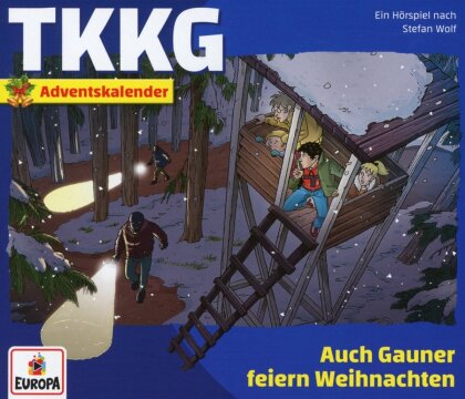 TKKG - Auch Gauner feiern Weihnachten (Adventskalender) (2 CD)
