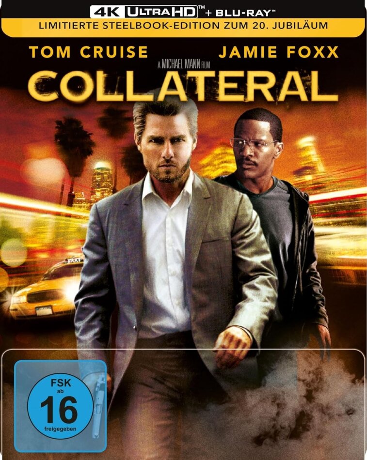 Collateral (2004) Limited Edition, Steelbook, 4K Ultra HD + Blu-ray