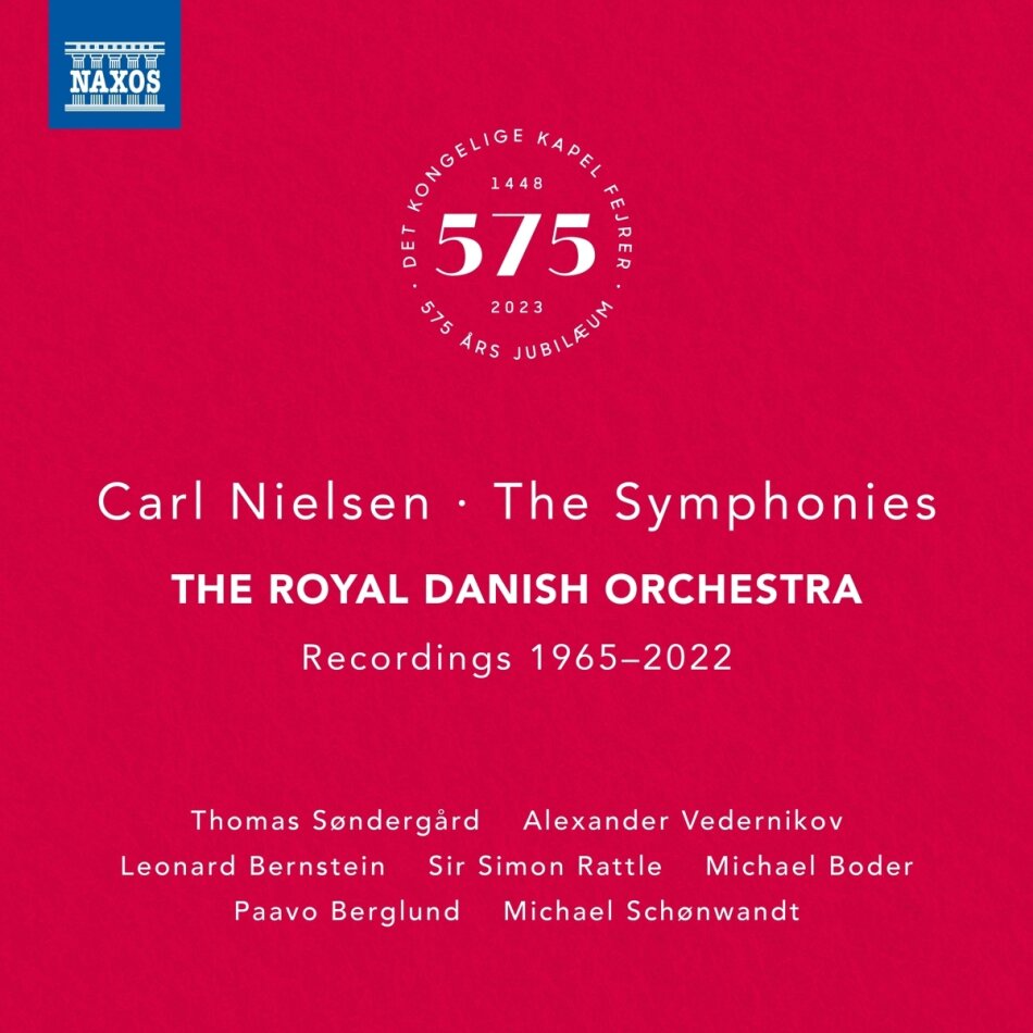 Royal Danish Orchestra & Carl August Nielsen (1865-1931) - The Symphonies - The Royal Danish Orchestra - Recordings 1965-2022 4 CDs