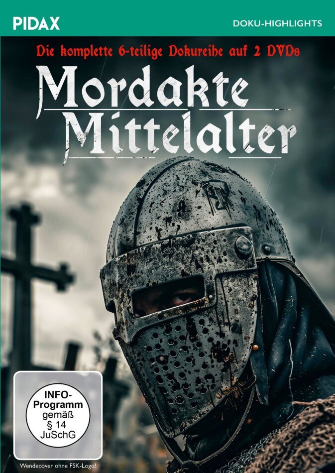 Mordakte Mittelalter - Die komplette 6-teilige Dokureihe Pidax Doku-Highlights, 2 DVDs