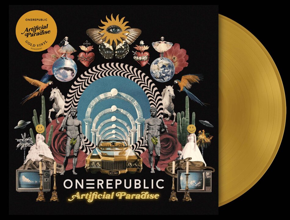 OneRepublic - Artificial Paradise Gold Vinyl, LP