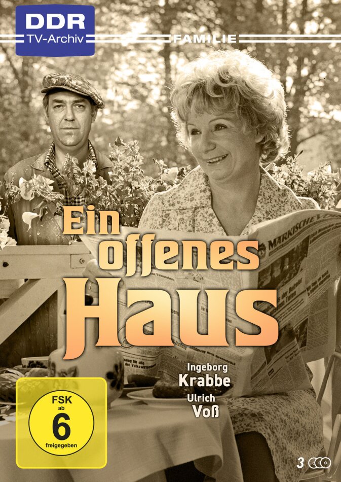 Ein offenes Haus - Die komplette Serie DDR TV-Archiv, 3 DVDs