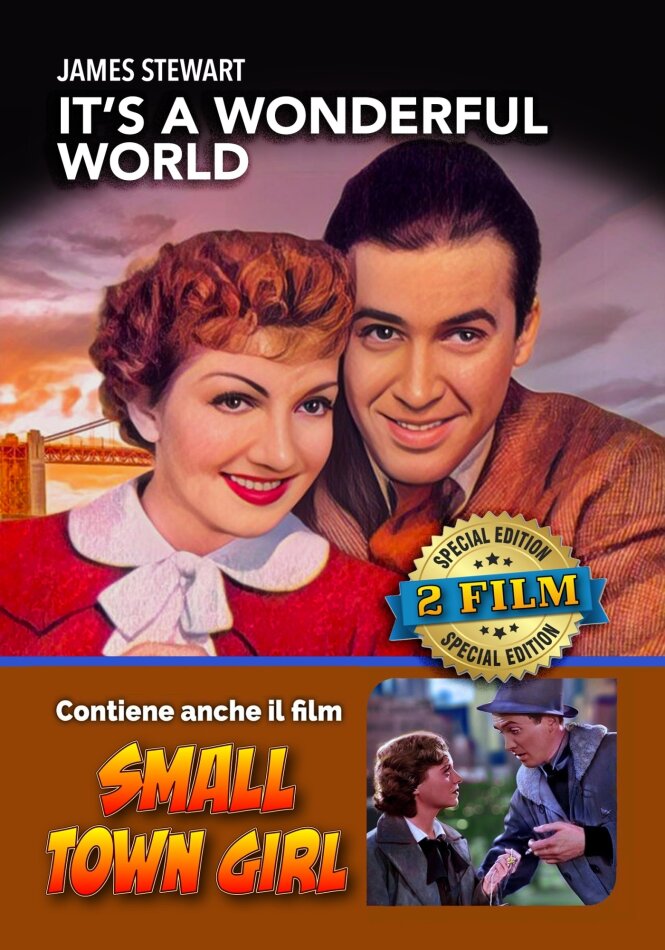 It's a Wonderful World (1939) / Small Town Girl (1936) - 2 Film s/w, Special Edition