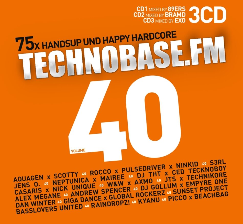TechnoBase.FM Vol. 40 3 CDs