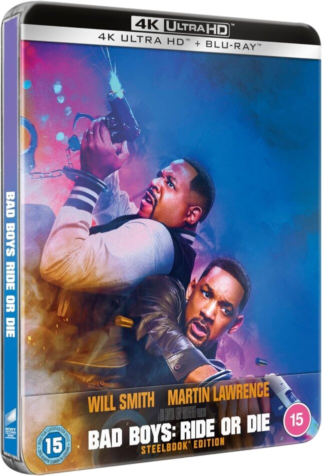 Bad Boys: Ride or Die (2024) Limited Edition, Steelbook, 4K Ultra HD + Blu-ray